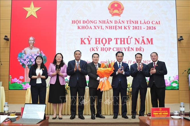 Nguyen Tuan Anh elected as Chairman of Lao Cai provincial People’s Committee